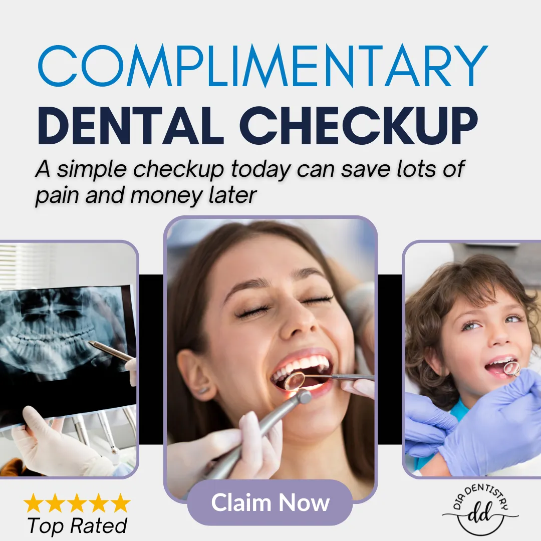 a man holding his face