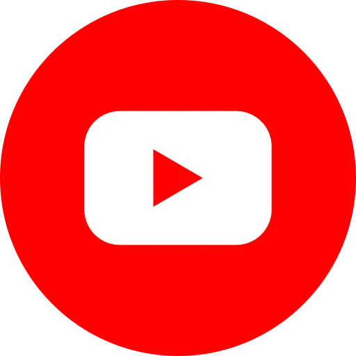 YouTube icon for subscribing to the podcast