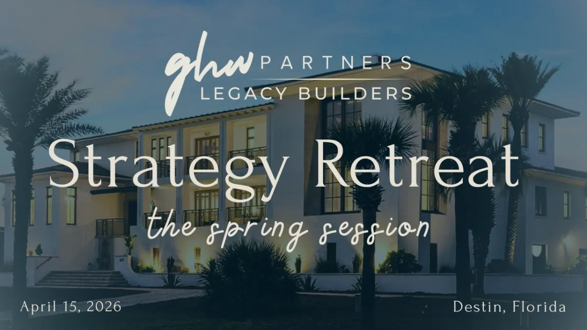 Strategy Retreat for Agency Owners in Destin Florida