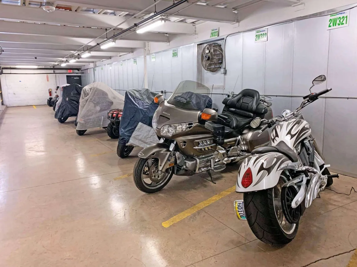 Motorcycle Winter Storage in the Pembina Valley