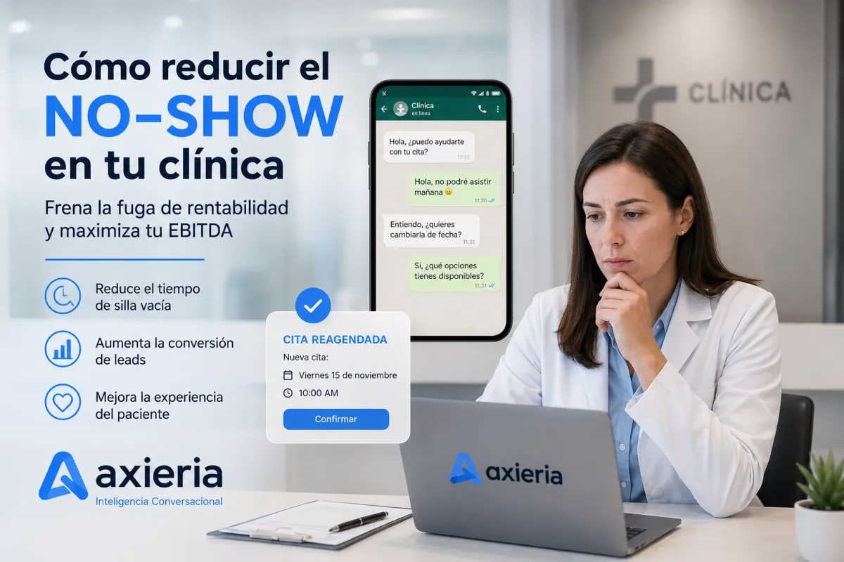 Cómo reducir el no-show en tu clínica