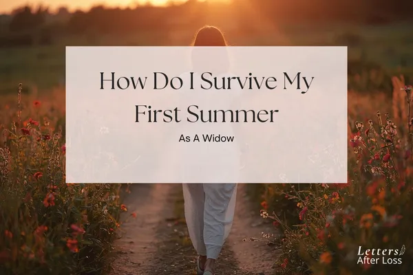How do I survive my first summer as a widow and start to feel like myself again?