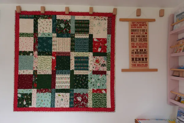She Finished It — Margaret’s Christmas Quilt (Part 2)