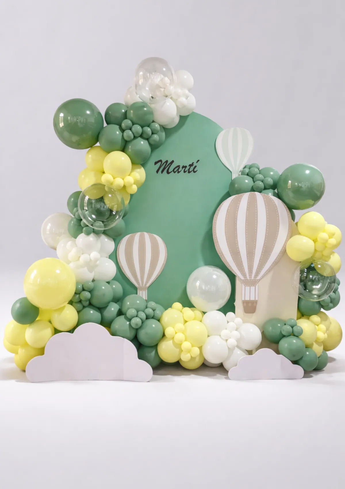 Decoración para bautizo