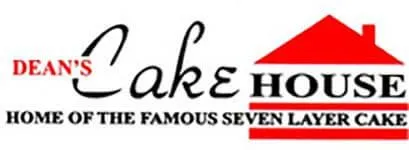 deans cake house home of the famous seven layer cake logo