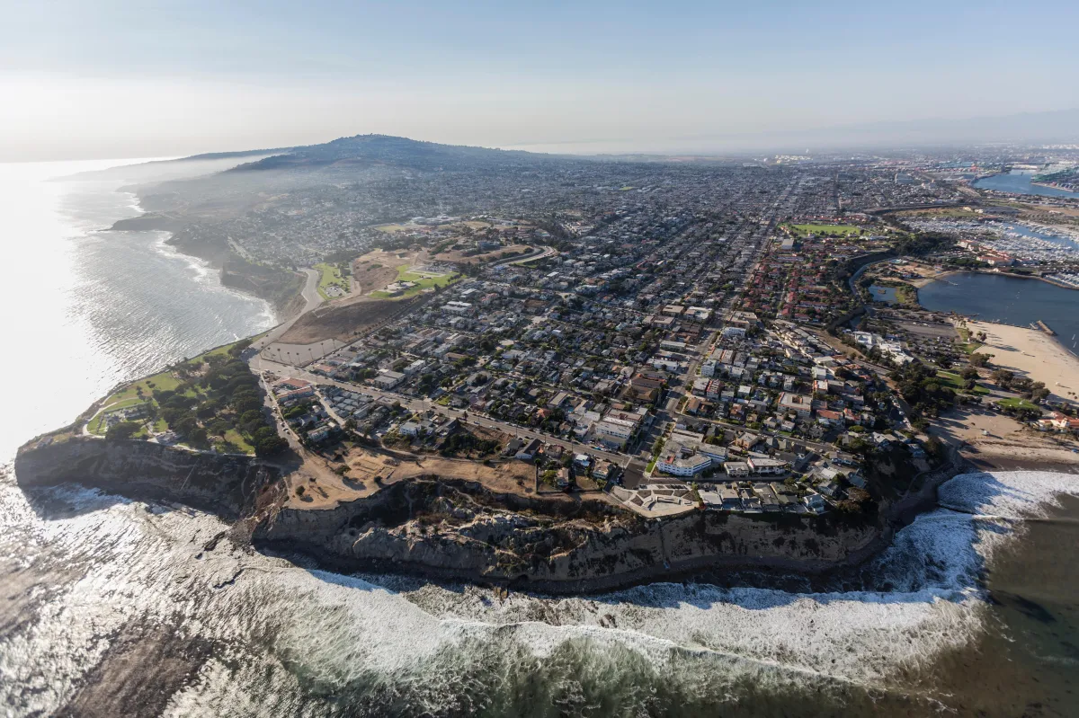 Beautiful view of San Pedro, California”