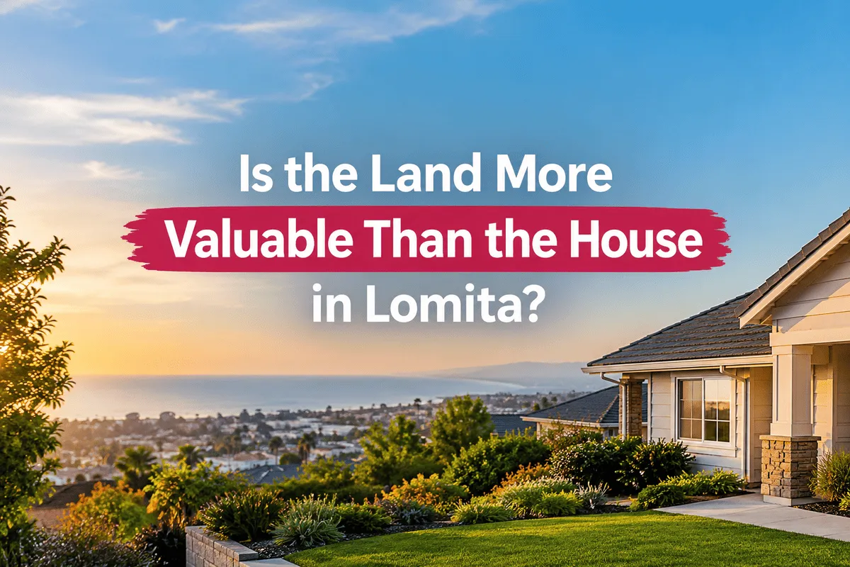 Lomita California residential property showing a home 