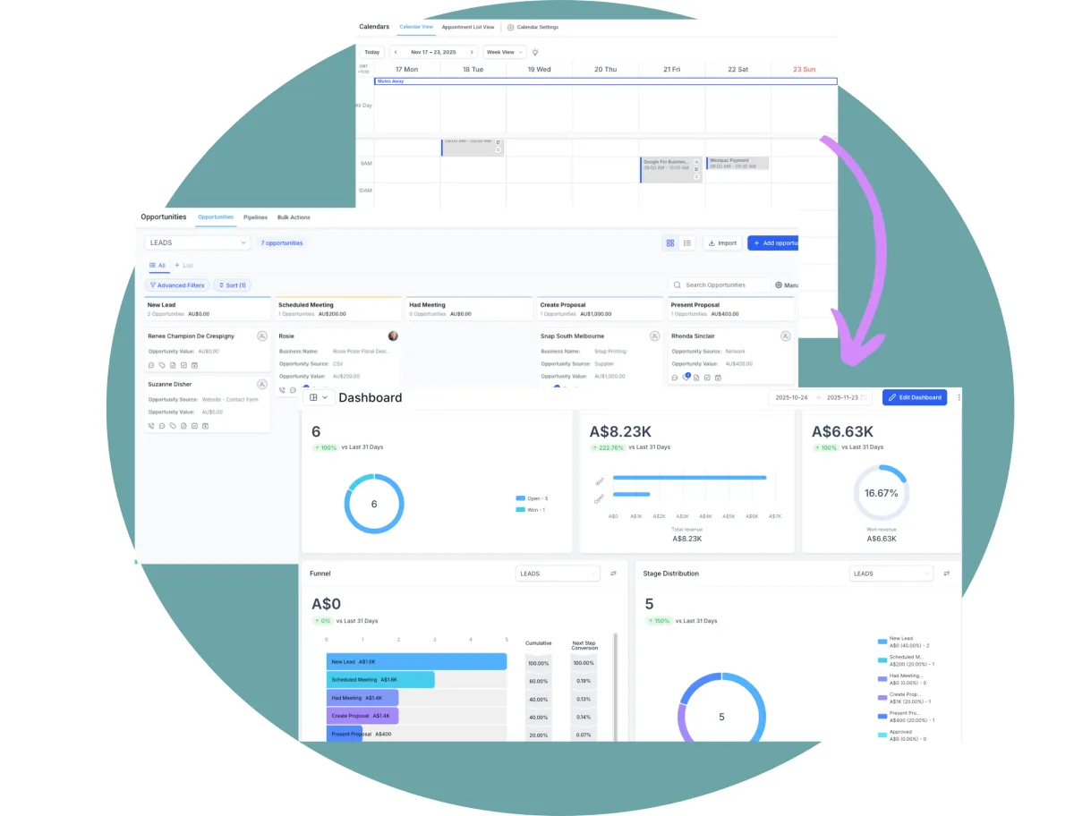 blue and white light fixture