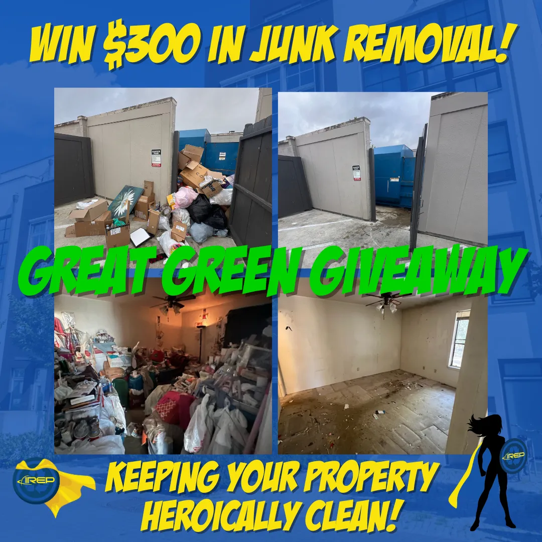 IRE great green giveaway junk removal service