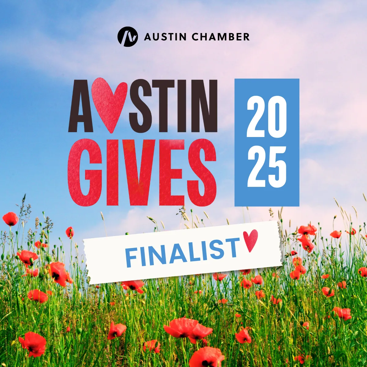 Austin Chamber of Commerce 2025 Austin Gives Awards Finalist