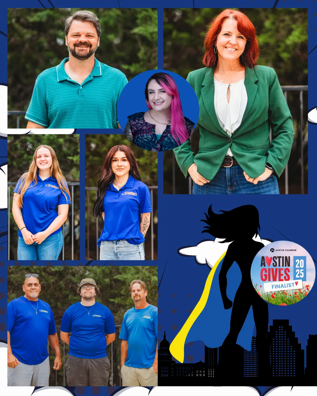 IREP Junk Removal and Resale team are finalist for Austin Gives Austin Chamber of Commerce