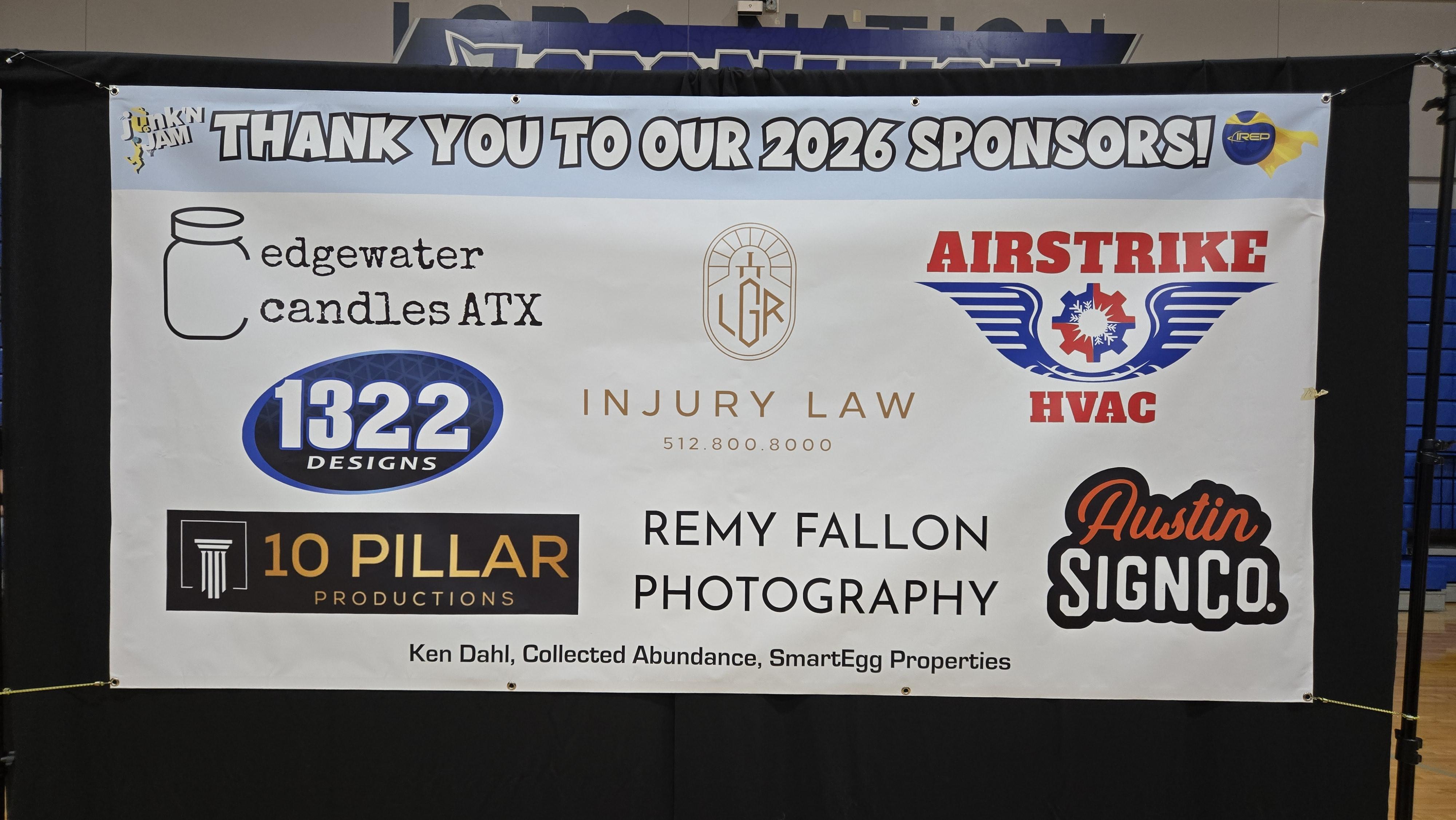 Junk "N Jam 2026 Sposor Banner