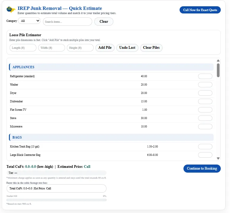 IREP Estimator Too photo
