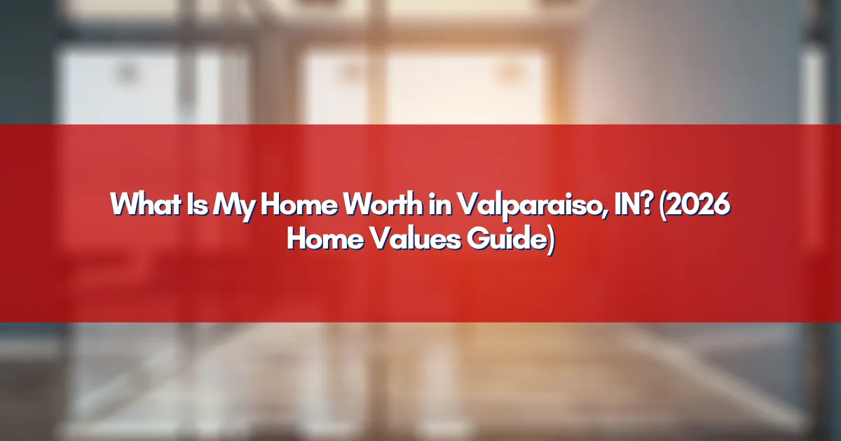 What Is My Home Worth in Valparaiso, IN? (2026 Home Values Guide)