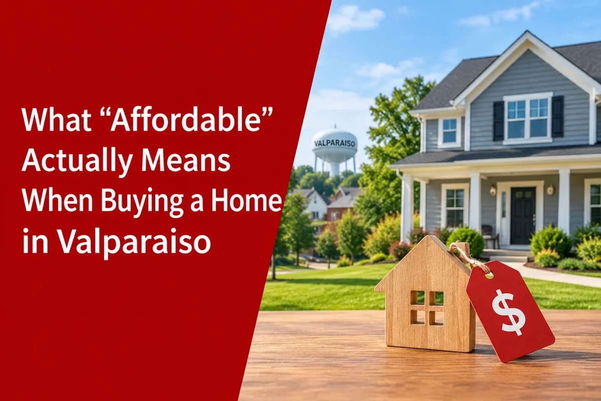 Affordable homes in Valparaiso Indiana with a focus on homebuying costs and value