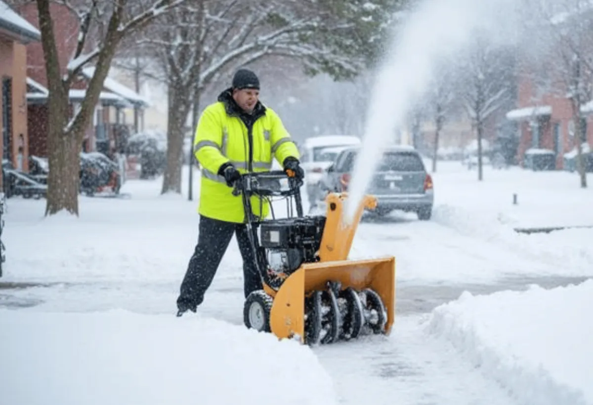 snow plowing near me