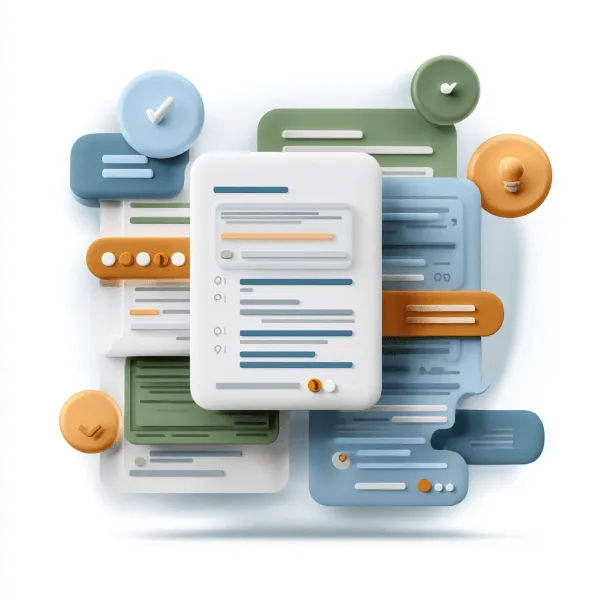 AI-powered invoice processing and payment automation with organized digital documents.