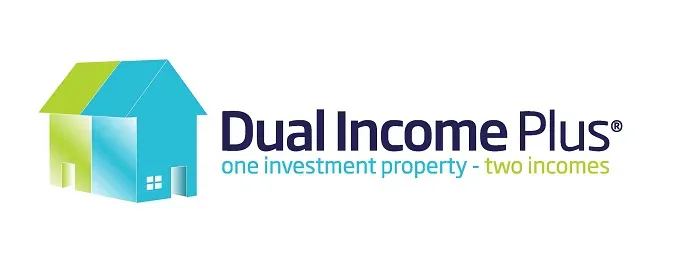 the Dual Income Plus logo - a company that specialises in dual occupancy homes