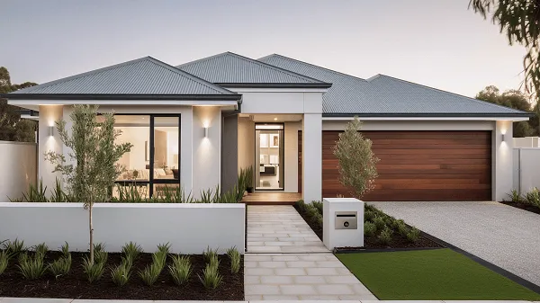 New home build in Perth showcasing modern design and website-driven customer enquiries