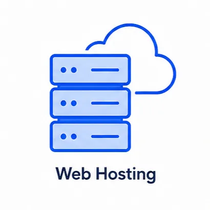 Business professional using laptop with AI services powering automation and digital workflows.