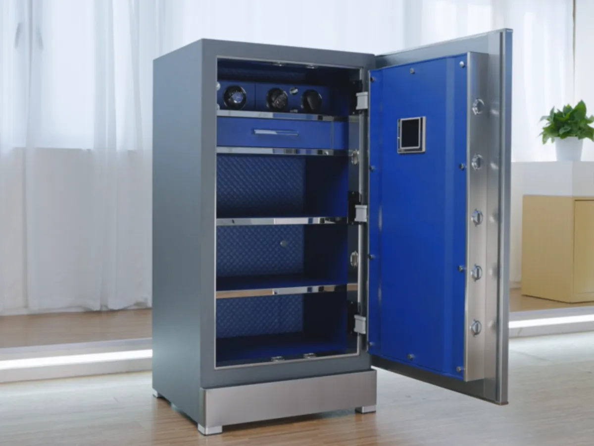 Caja fuerte biométrica Philips con huella digital