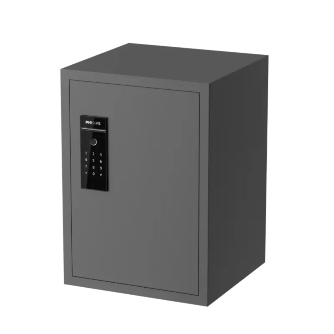 Caja fuerte Philips SBX105 de acero con apertura automática
