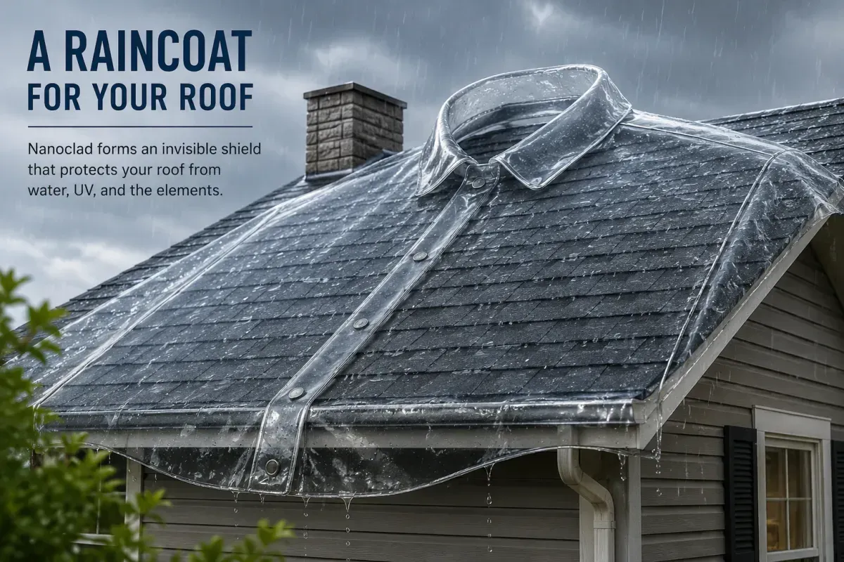 Why Nanoclad Is Like a Raincoat for Your Roof