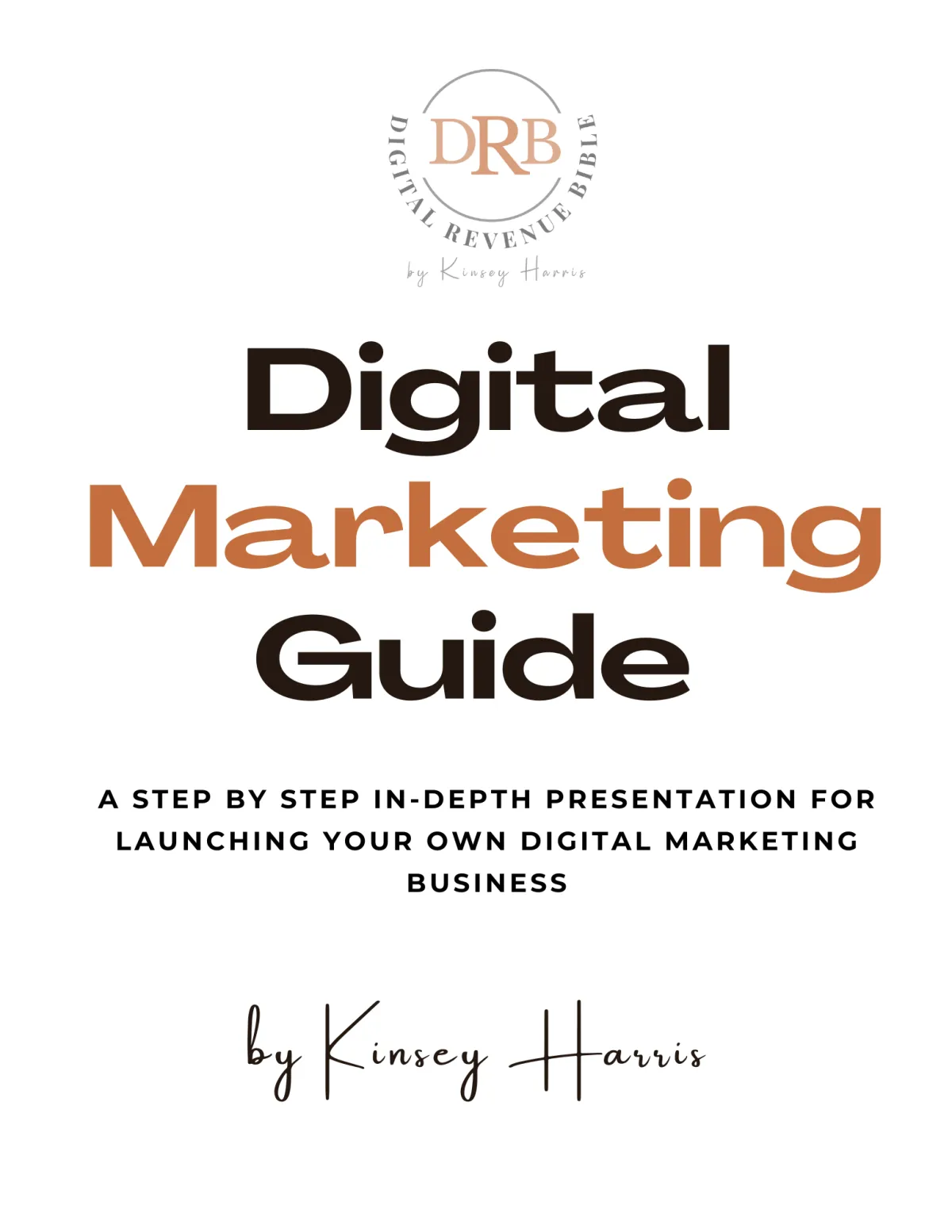 Free Digital Marketing Guide - Digital Revenue Bible