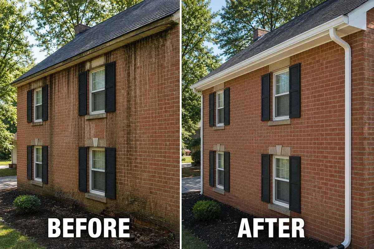South Charleston Gutter Installation