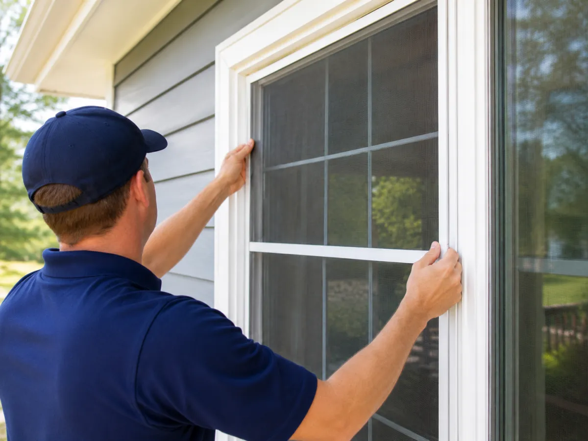 Re-screens & New Window Screens in Denver