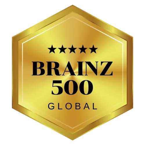 Brainz Magazine 500 Global Award