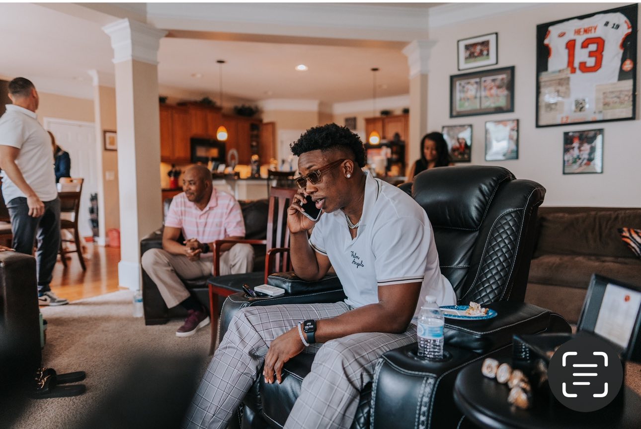 KJ Henry Draft Day Call