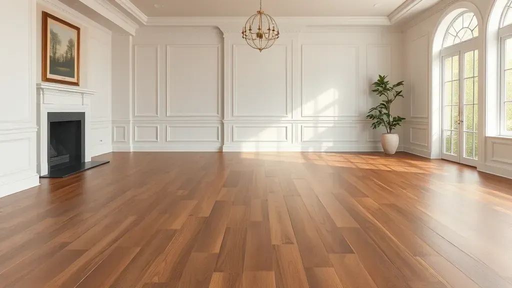 Flooring options showcased in a home setting in Ashburn, VA.