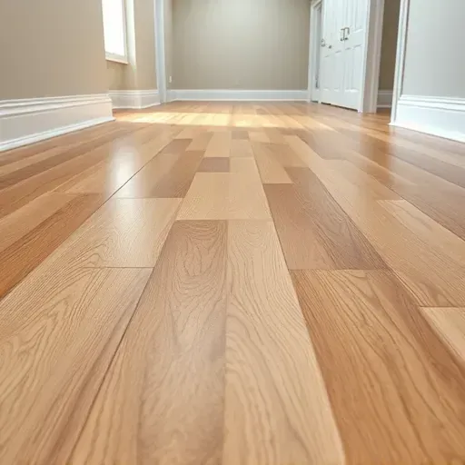 Seamless luxury vinyl plank flooring repair in Alexandria VA highlighting hardwood-style planks, intricate grain, and natural lighting