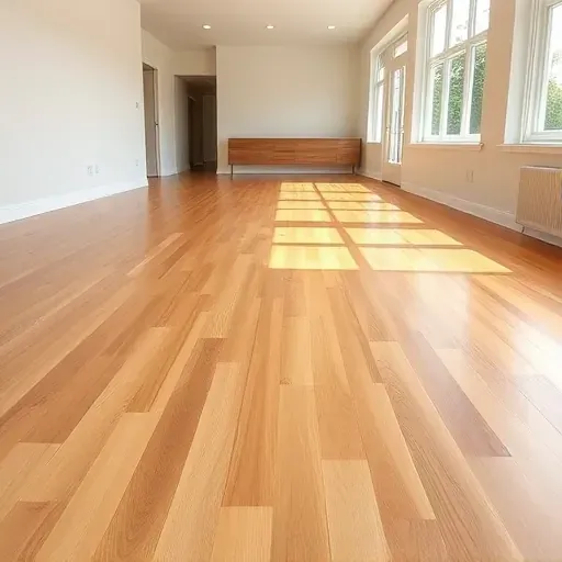 Flooring installation in a pristine residential setting in Alexandria VA showcasing rich textures and colors.