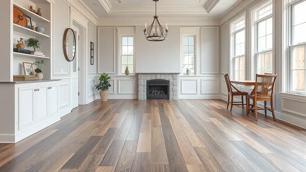 Rigid Core Vinyl Plank Flooring projects showcased in Alexandria VA with modern designs and color options