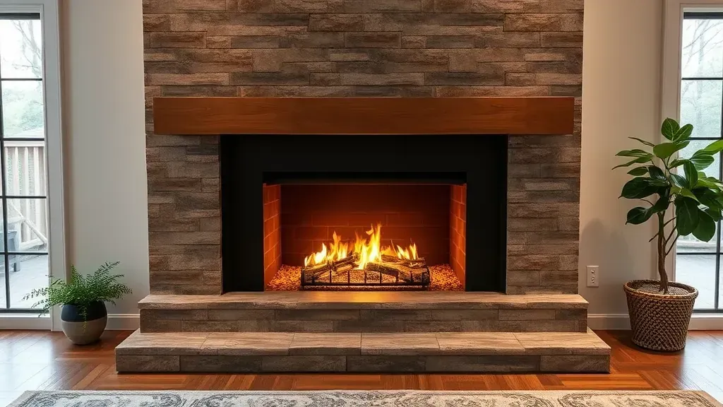 Fireplace Accent Installation projects in Alexandria VA showcasing modern and stylish designs