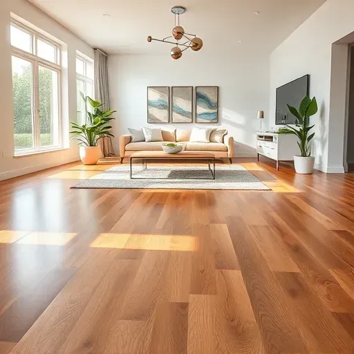 Modern Ashburn VA home featuring sleek hardwood flooring, stylish decor, natural light, and inviting ambiance.