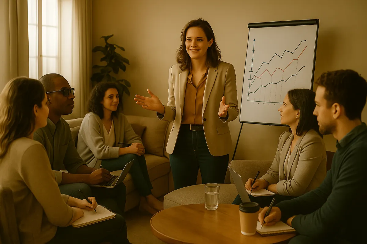 a machine that is inside of a building