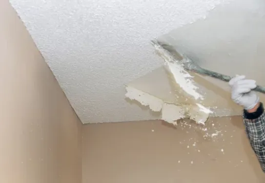 Popcorn Ceiling Removal & Texture Painting