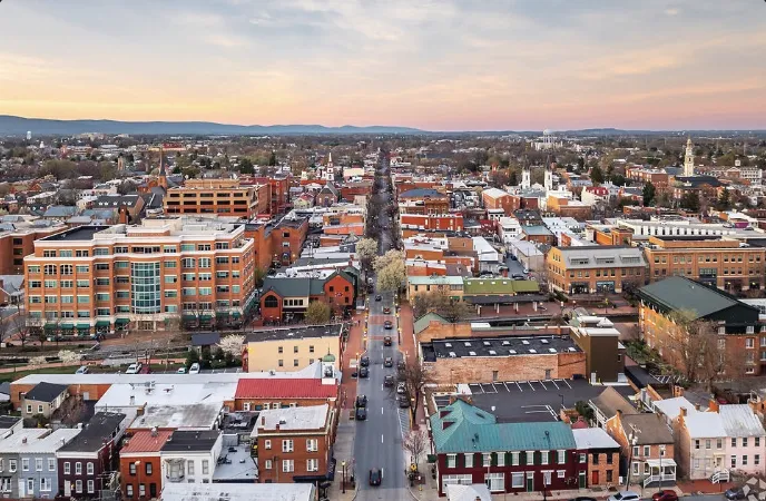 Frederick Maryland Aerial View