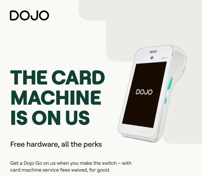 Free Dojo card machine