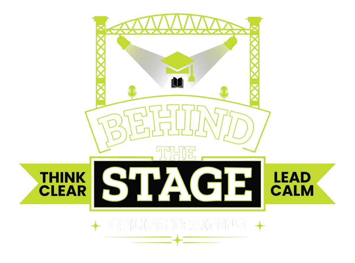 Behind the Stage event leadership training platform for live events