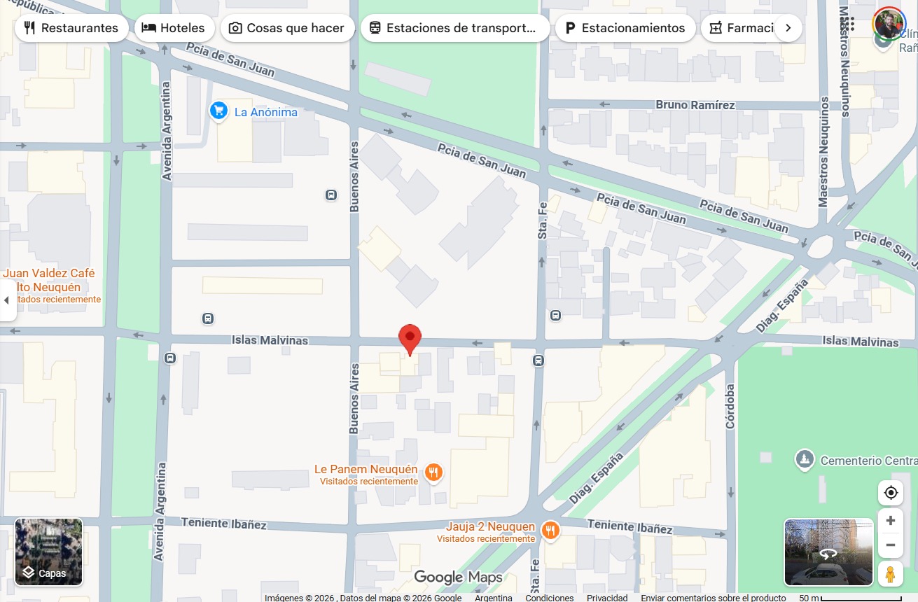 Mapa de ubicación del desarrollo La Barceloneta Buenos Aires