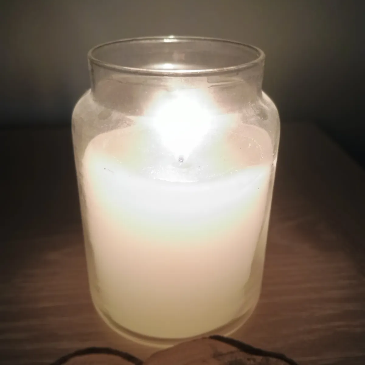 My candle alight for the Wave of Light