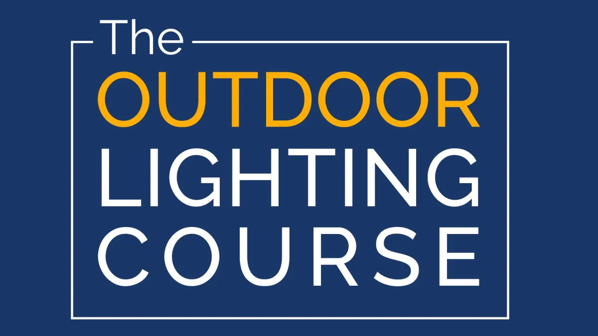 the outdoor lighting class