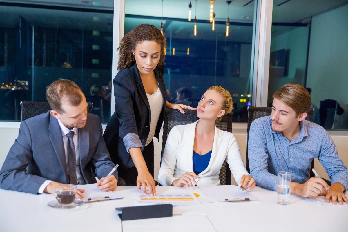 Governance and control weakness - A boardroom, oversight meeting, internal review, dashboard discussion, or executive control environment image