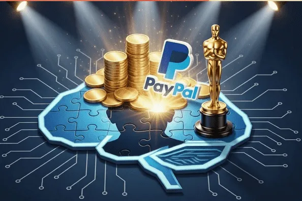 PayPal cash, oscar statue