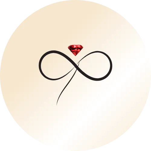 Aligned Success Coaching infinity heart logo representing healing and transformation.