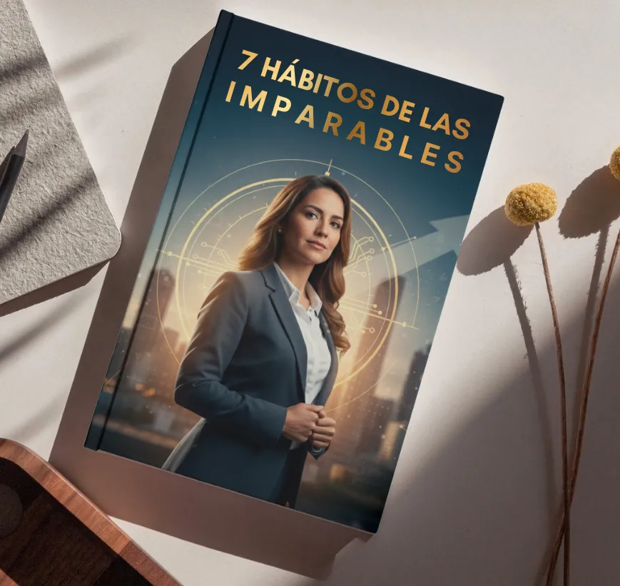 Mockup 3D Premium del Ebook Mujeres Imparables